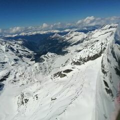 Verortung via Georeferenzierung der Kamera: Aufgenommen in der Nähe von Gemeinde Uttendorf, Österreich in 3400 Meter